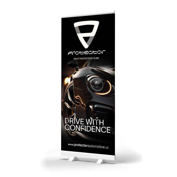 PROTECTOR ROLL UP CZ reklamní stojan