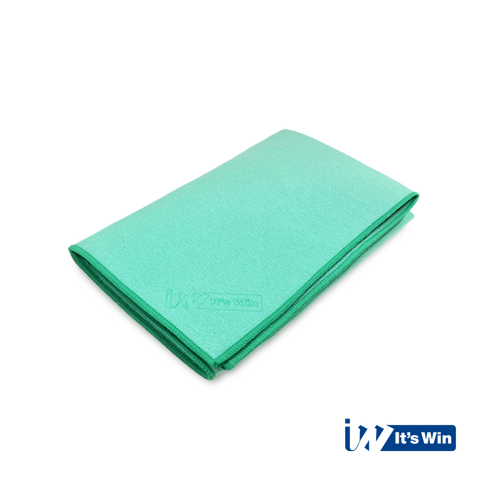 It's Win WINC-222 mikrovláknová utěrka na okna 40x40cm, zelená
