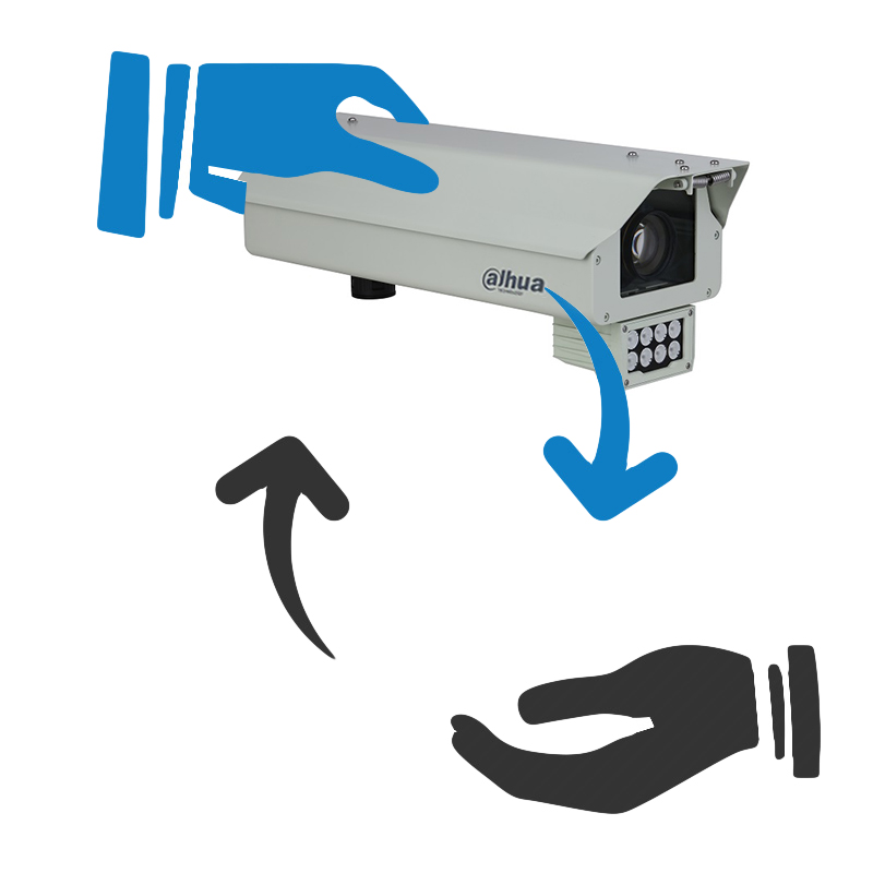 Dahua ZAP ITC352-AU3F-IRL7ZF1640 kamera s rozpoznávaním SPZ