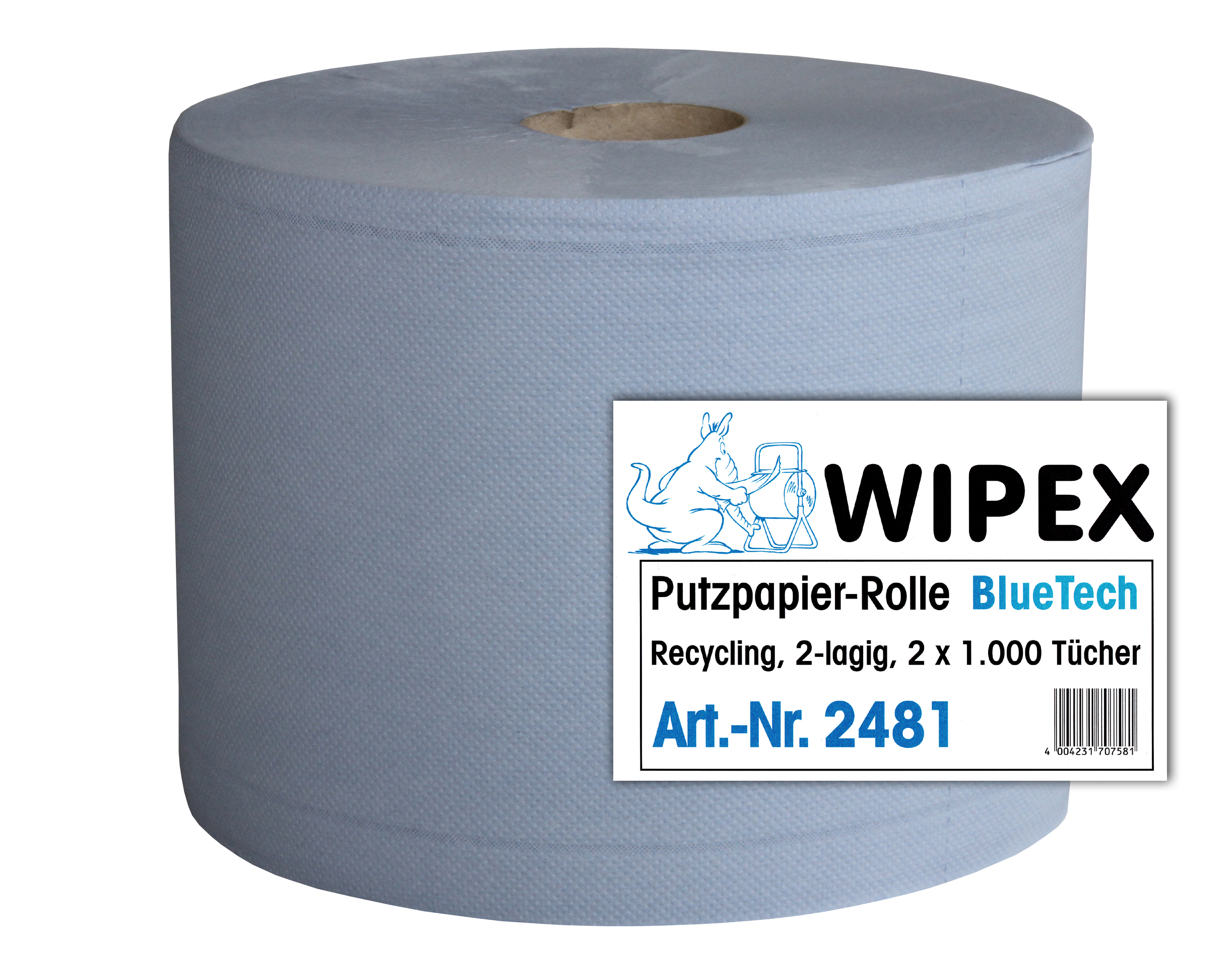 Papírové utěrky v roli Nordvlies 2481, 2-vrstvé, 22x36 cm