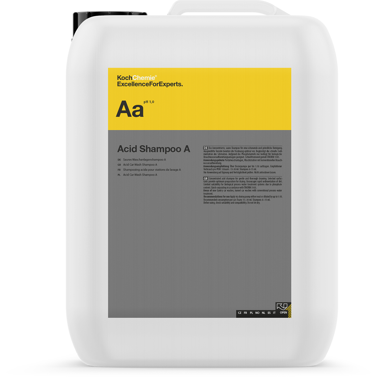Koch Chemie Autošampon Koch Acid Shampoo A  22 kg