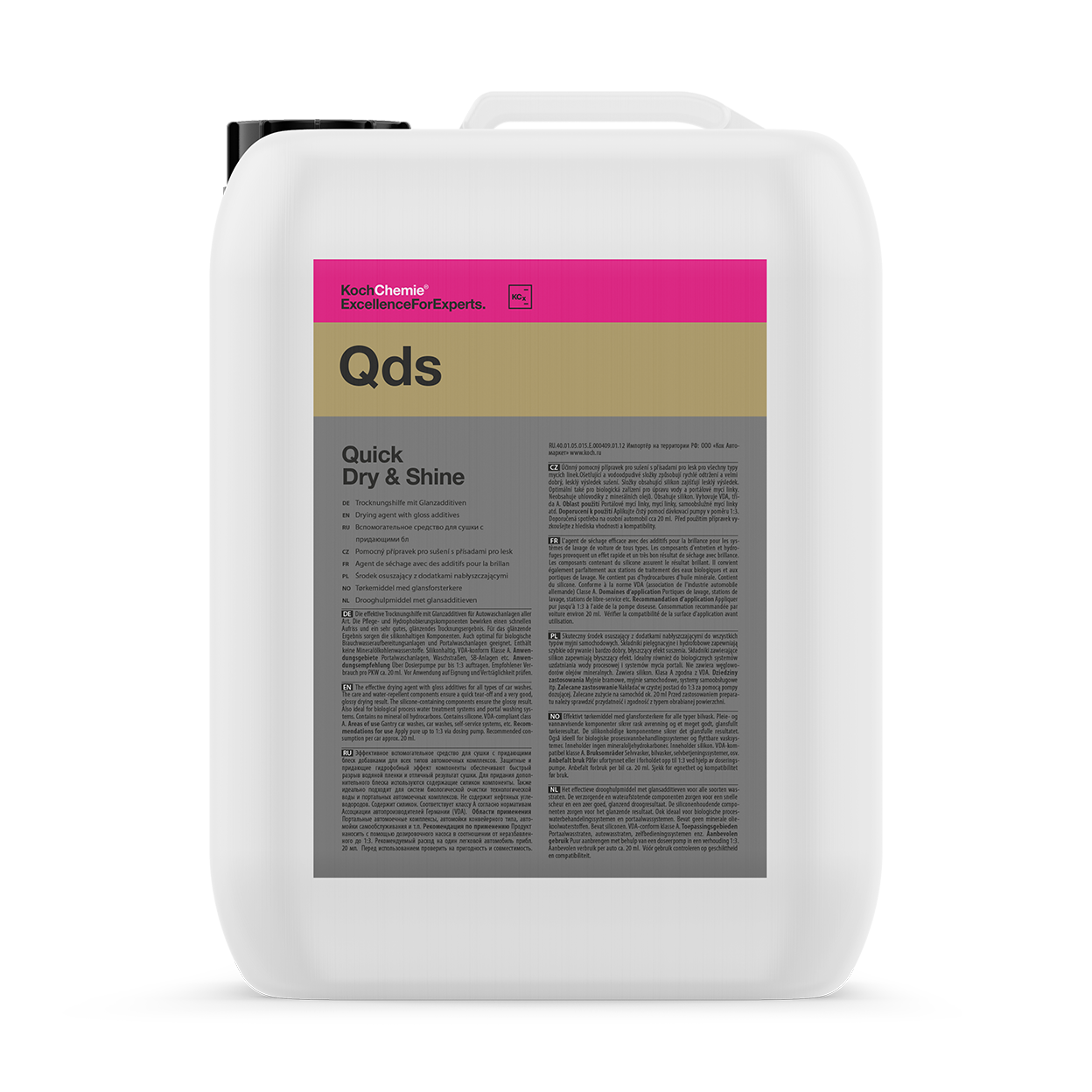 Koch Chemie Sušič do mycí linky Koch Quick Dry & Shine 10 l