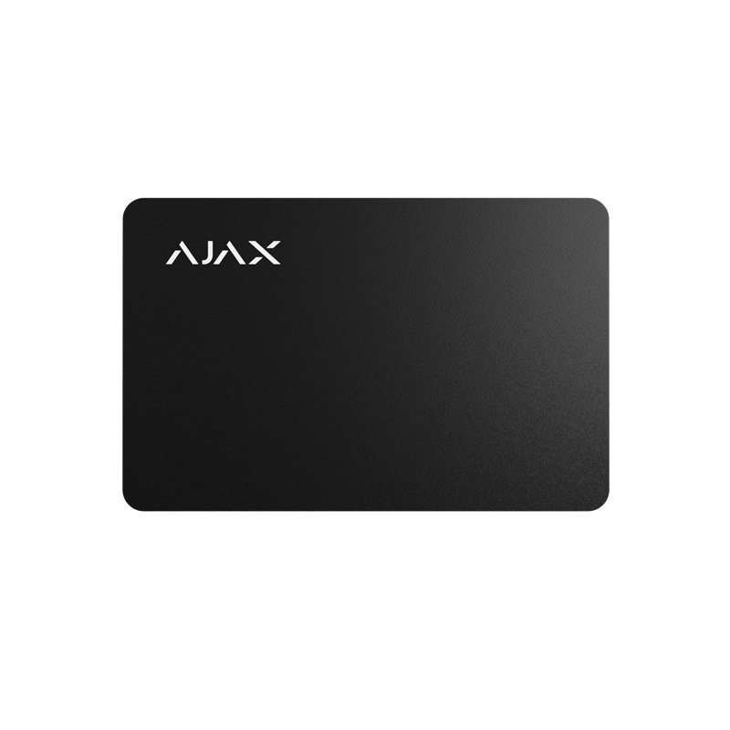 Ajax Pass 10pcs Black přístupové karty