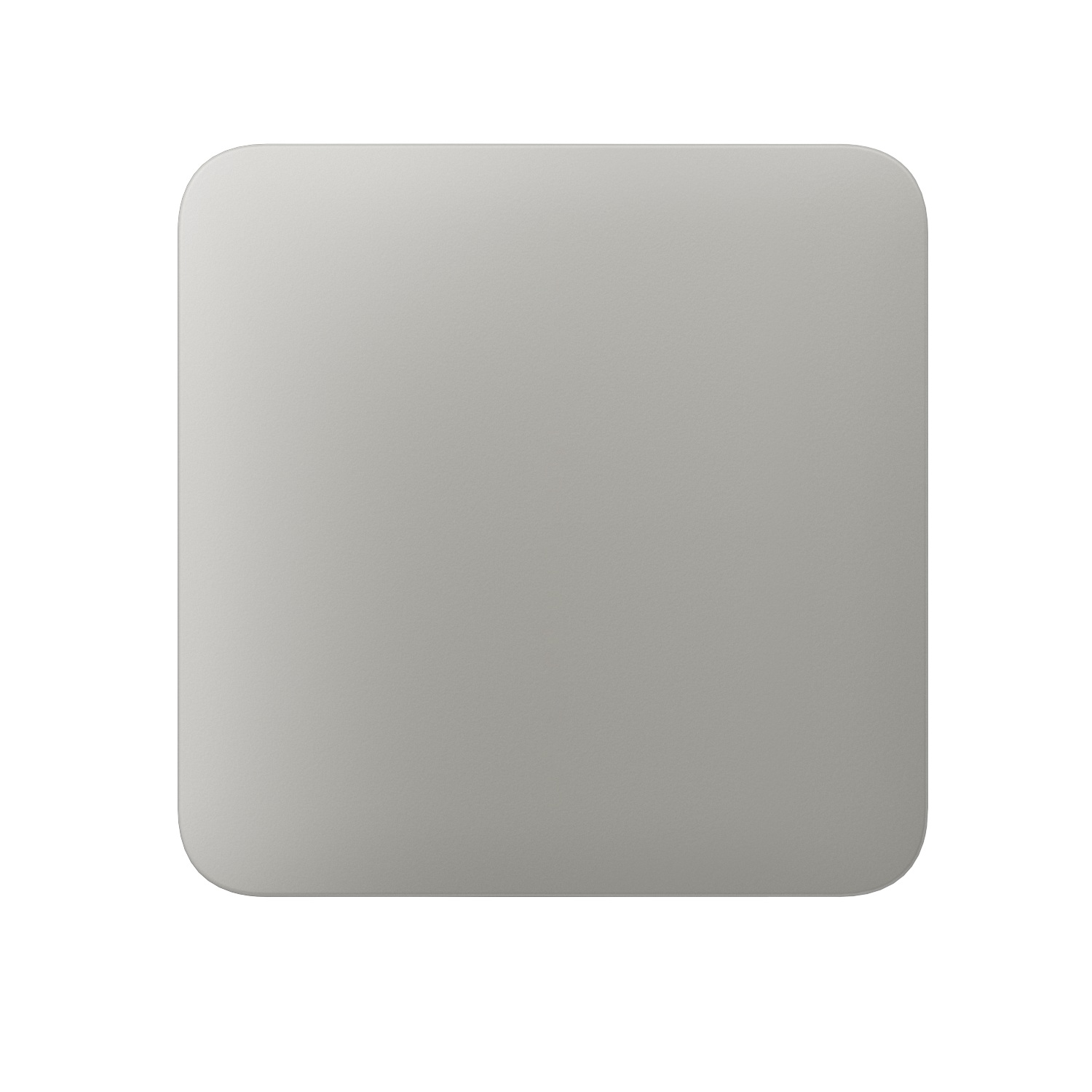 Ajax SoloButton 1-gang/2-way Oyster jednopáková krytka