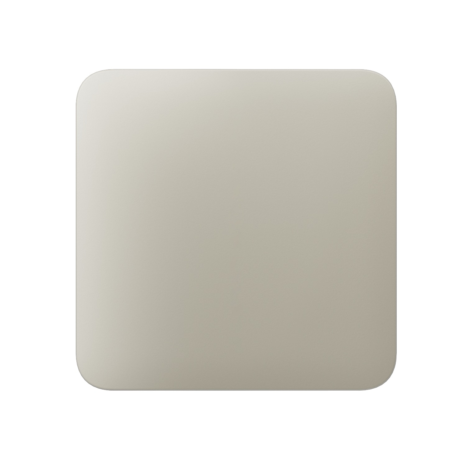 Ajax SoloButton 1-gang/2-way Ivory jednopáková krytka