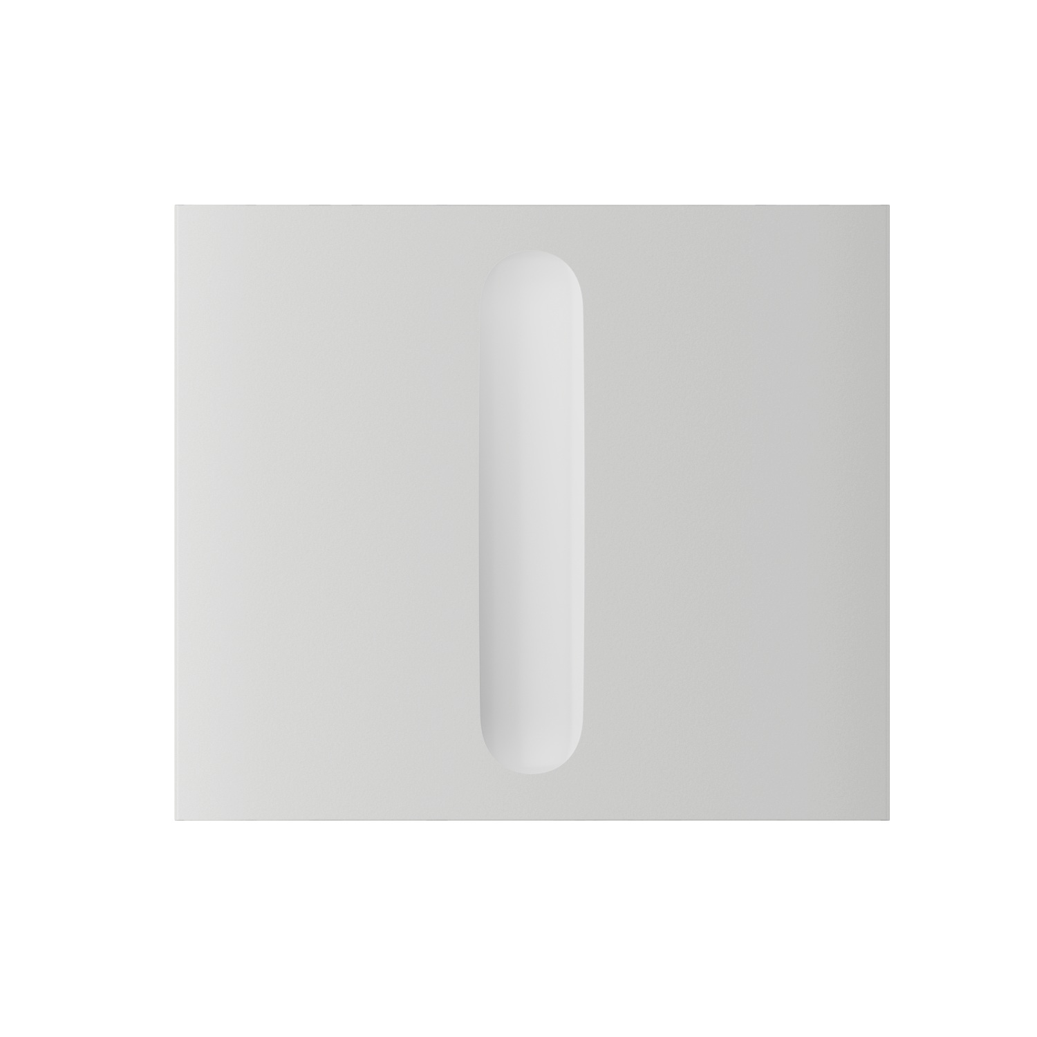 Ajax CenterButton Dimmer vertical White krytka pro stmívač