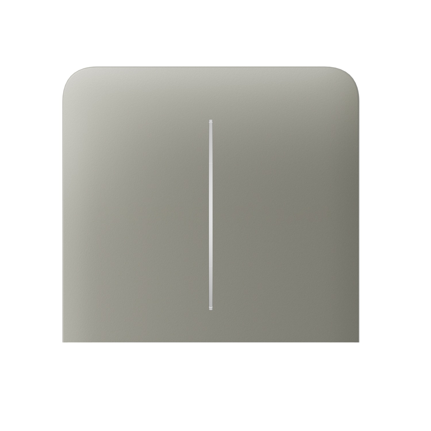 Ajax SideButton 2-gang vertical Olive dvoupáková kytka