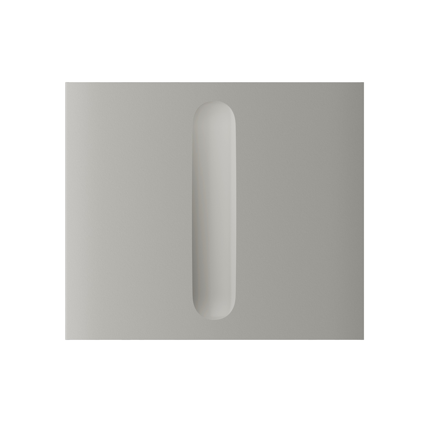 Ajax CenterButton Dimmer vertical Oyster krytka pro stmívač