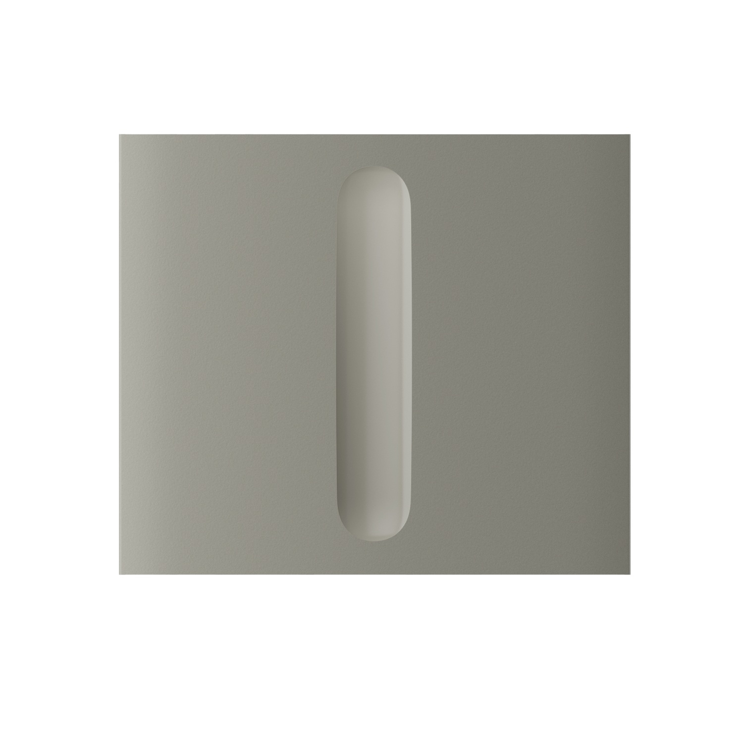 Ajax CenterButton Dimmer vertical Olive krytka pro stmívač