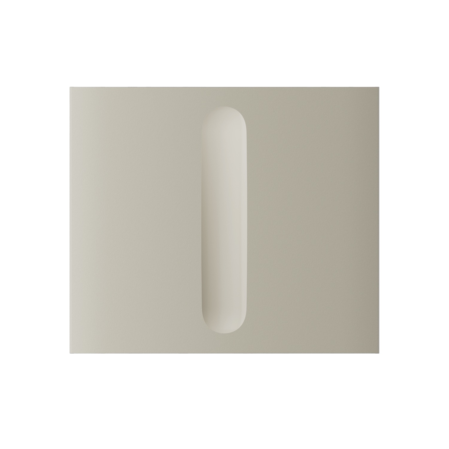 Ajax CenterButton Dimmer vertical Ivory krytka pro stmívač