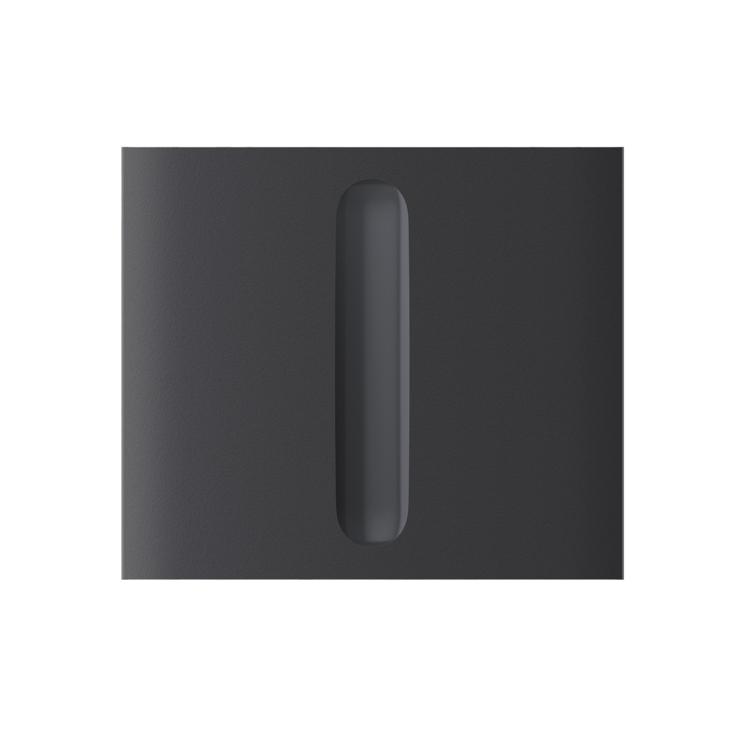 Ajax CenterButton Dimmer vertical Graphite krytka pro stmívač