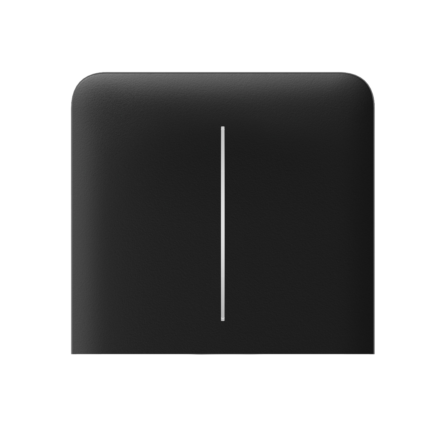 Ajax SideButton 2-gang vertical Black dvoupáková kytka